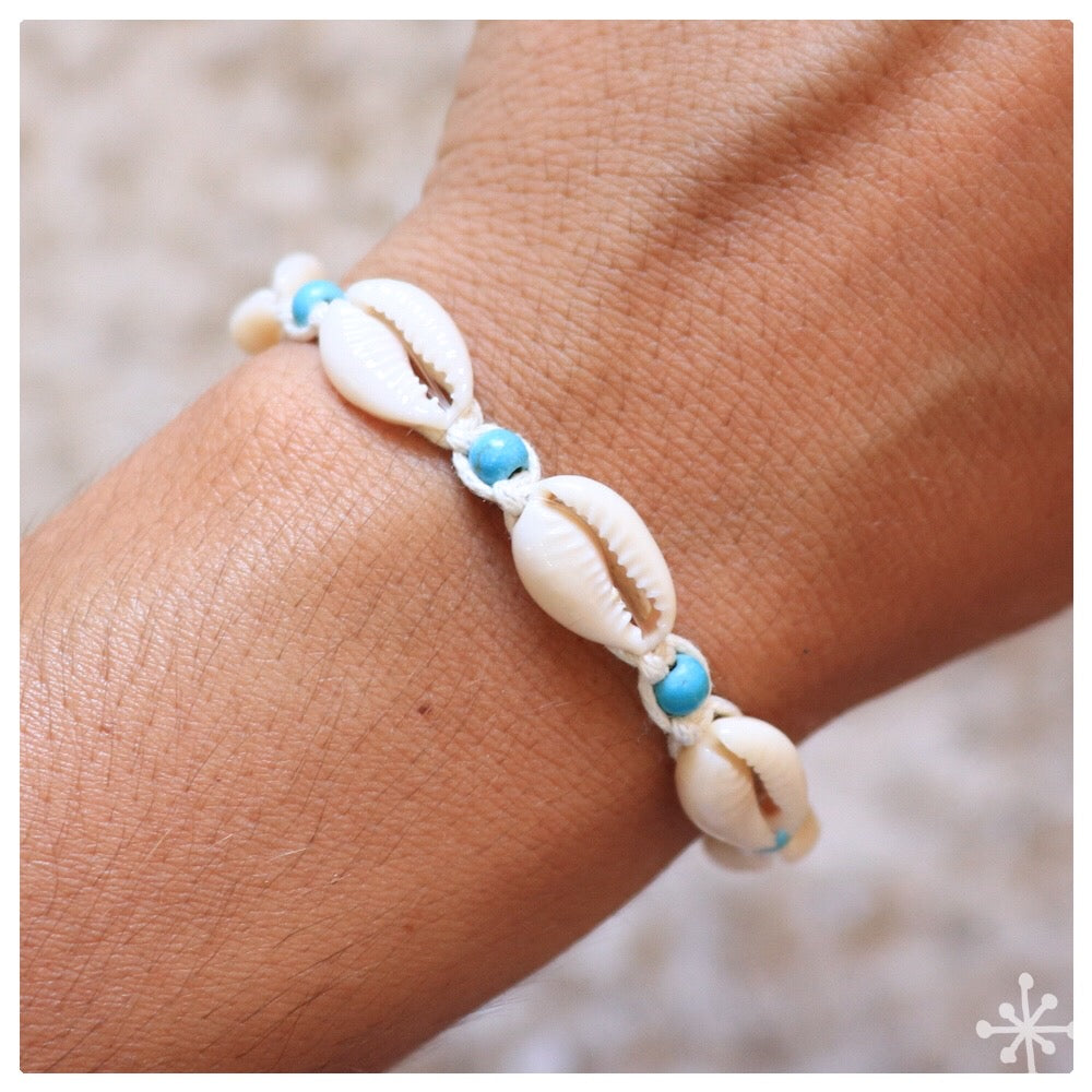 Silver Anklet | Shell Anklet | Ankle Bracelet | Cowrie Shell Anklet  Sterling Silver – KookyTwo